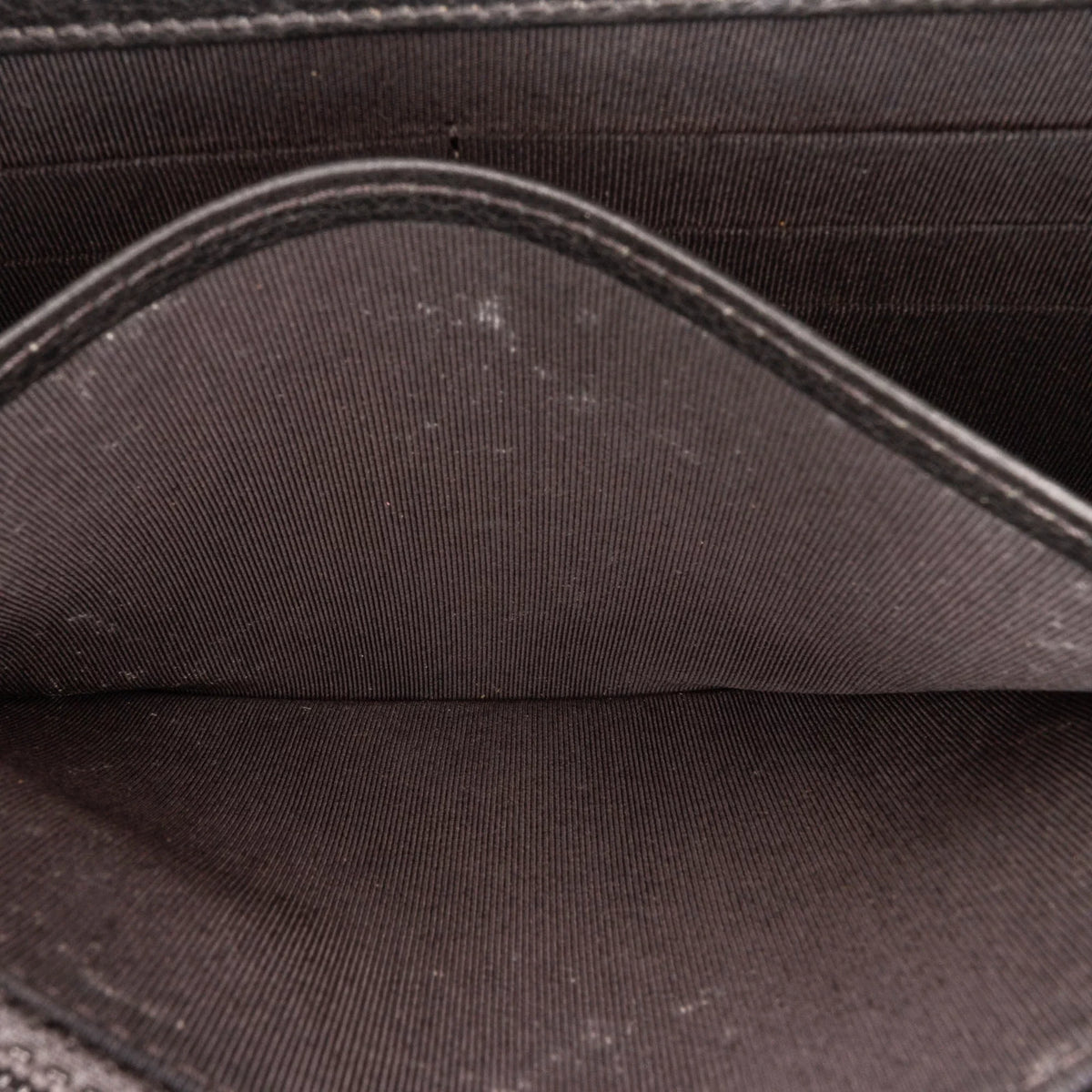 Bag Crossbody (Good) Authenticated on Chain Leather Studded Wallet Calf Black Unisex Pre-Owned