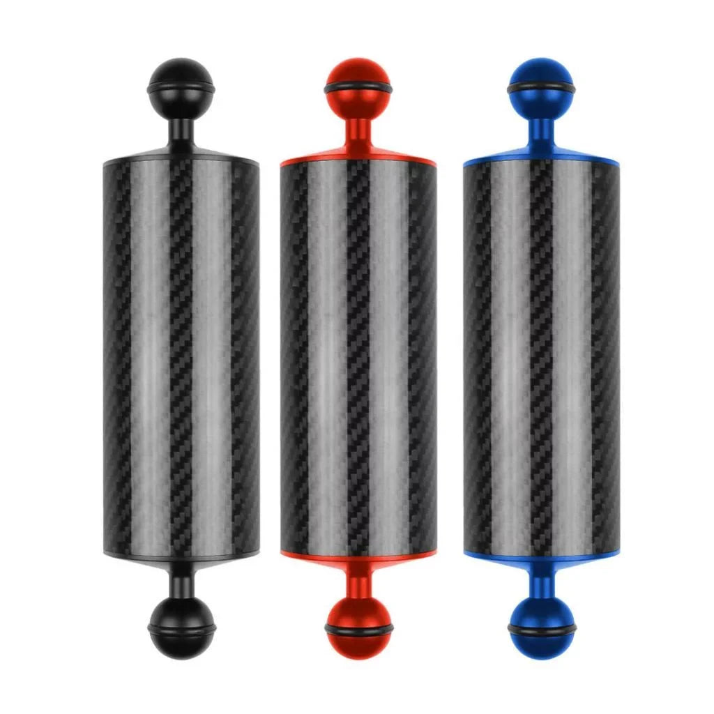 and liquid Floating Carbon Wide Arm for Photography Float double with balls 8in Angle Arm Fiber
