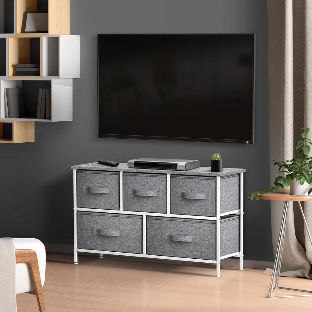 Storage Cube - Grey Dresser