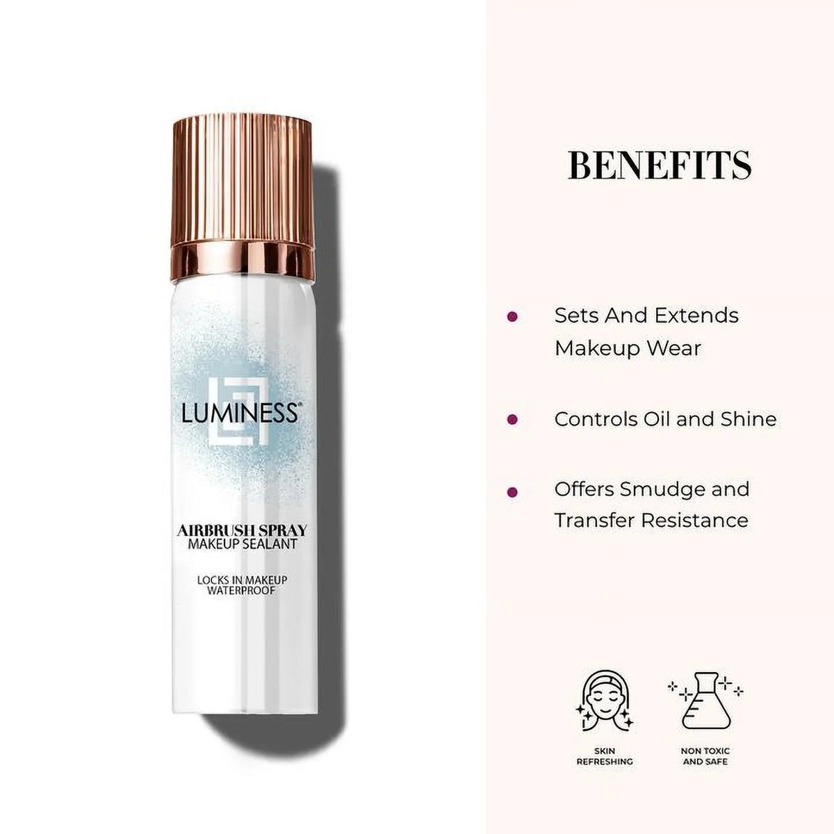 Spray Airbrush Sealant LUMINESS Makeup