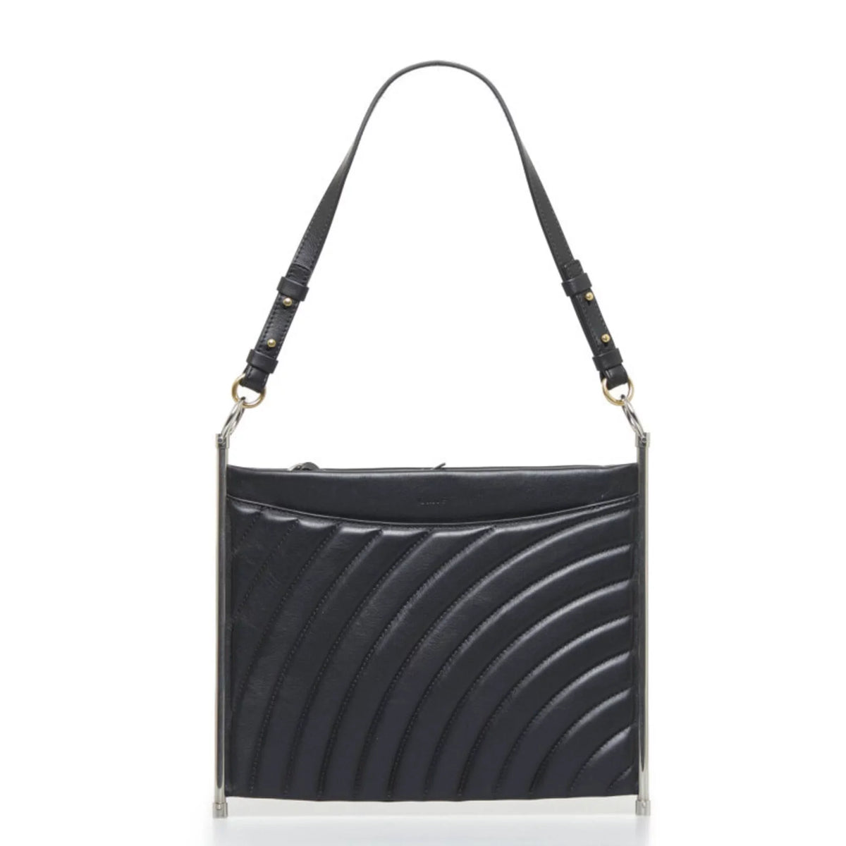 Chloe Shoulder Bag Ladies (Good) Black Chloé Roy Handbag Pre-Owned Leather