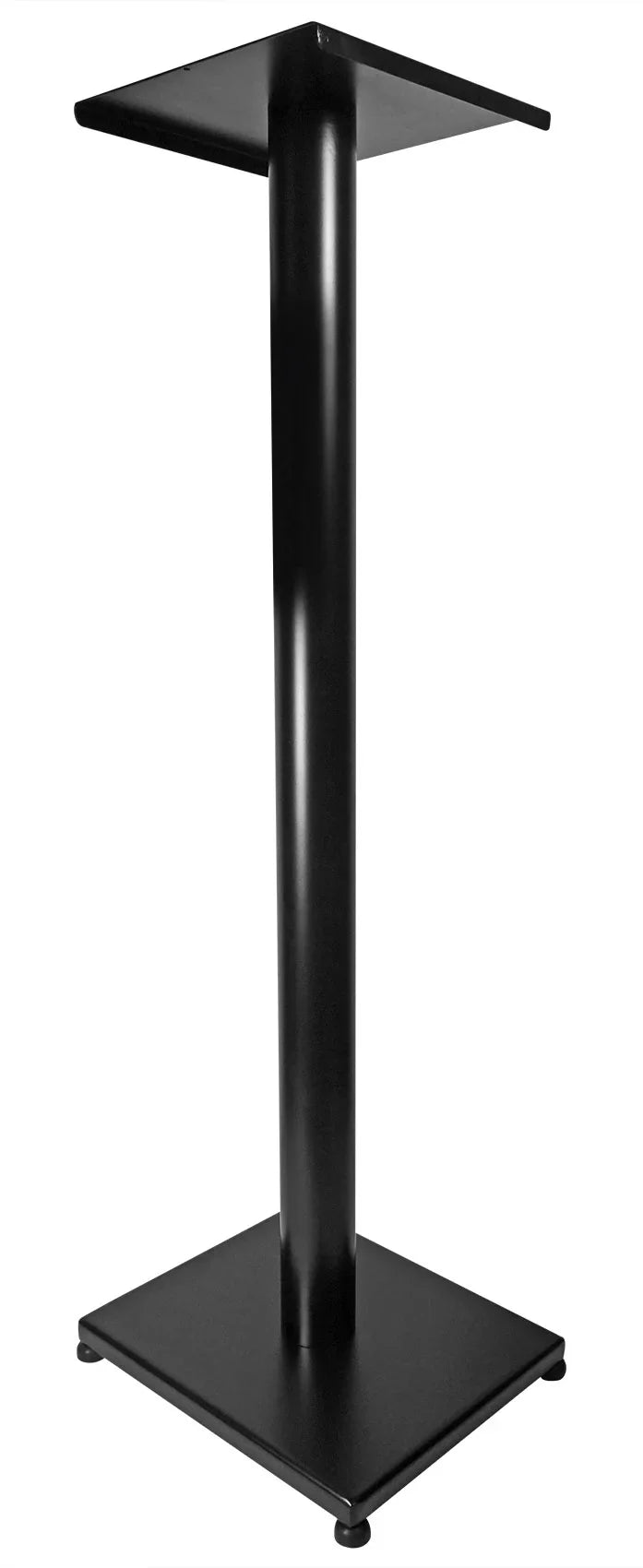 37" Steel Bookshelf / Studio Pair Rockville Monitor RS37B Speaker Stands Black in