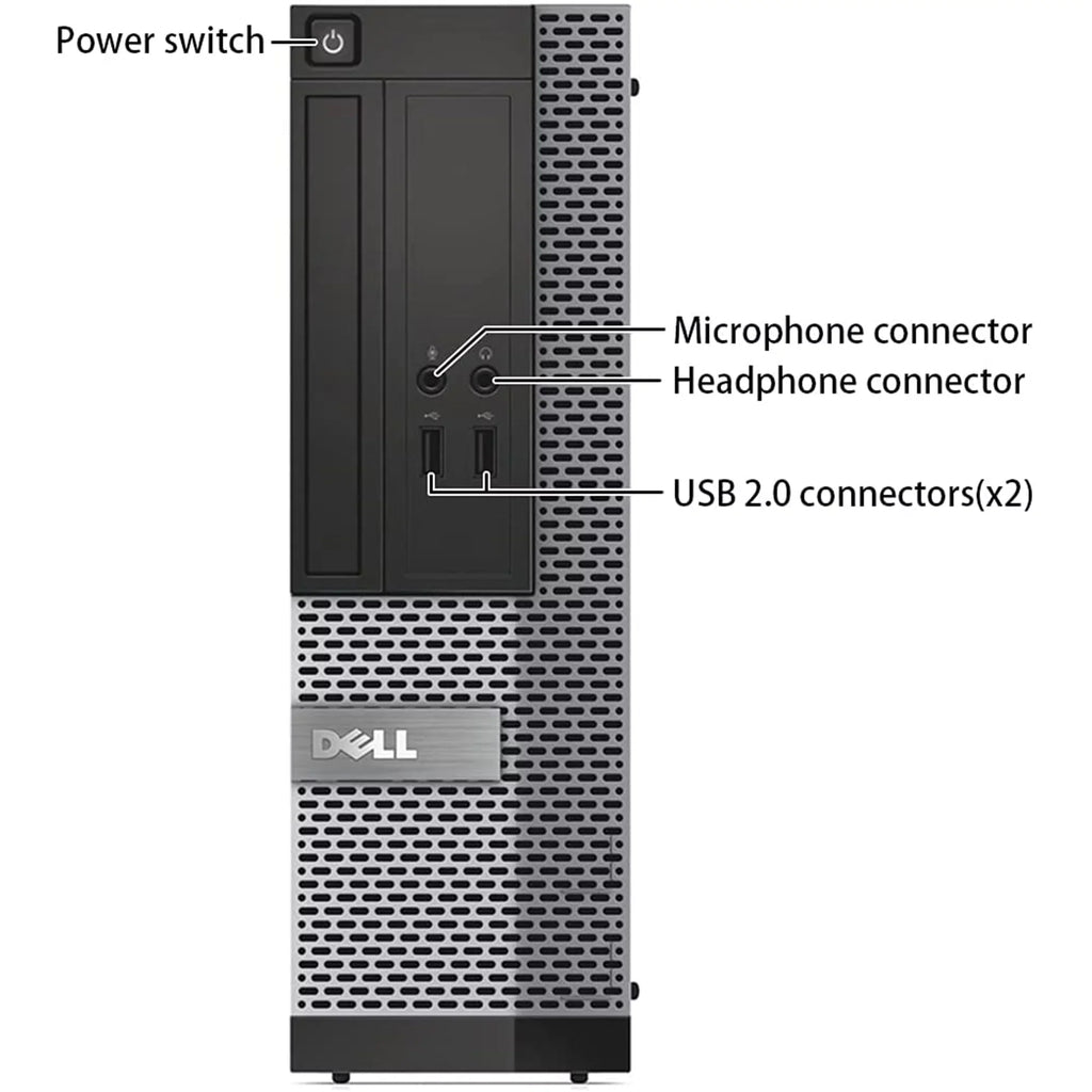 Drive, Intel 11 Windows Gen OptiPlex Core i5 Computer Professional 512SSD Hard SATA 3, (Monitor 3.20 Not 16GB 9010 GHz Quad 64bit PC, RAM, Desktop Used - Included) DDR3
