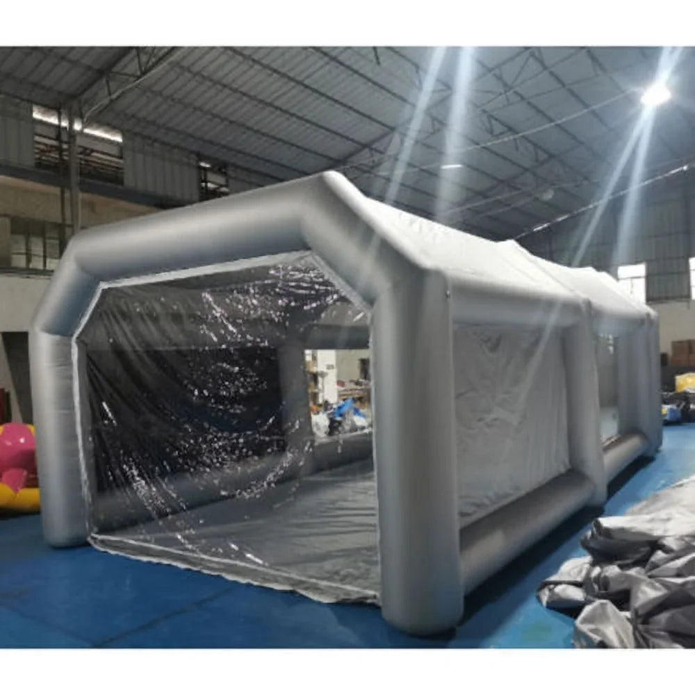 Paint Car Filter Tent Booth Inflatable Spray Cabin 28x15x10FT Portable Air