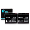 T4 Sealed 18Ah, Lead SLA) Compatible 18000mAh, AGM, Battery Acid BATTERIES UB12180 - Replacement (12V, - PICHER Terminal, 2x Battery Universal CFM12V18 EAGLE Pack
