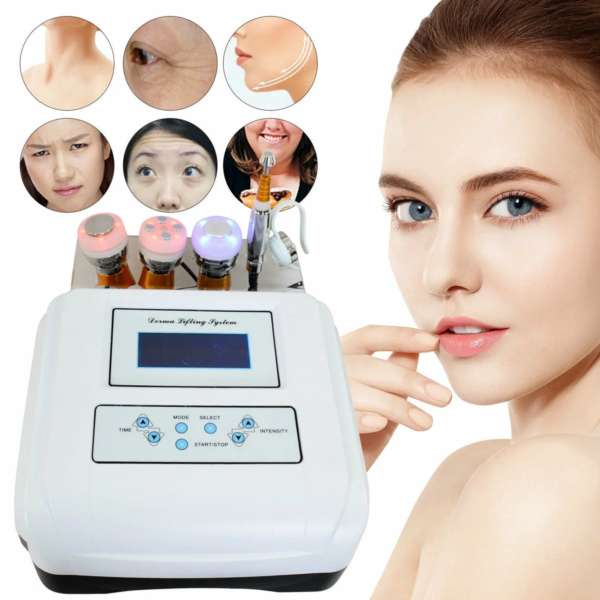 Electroporation Lift Needle TFCFL Cryo Machine Removal No Wrinkle Spa Mesotherapy Skin