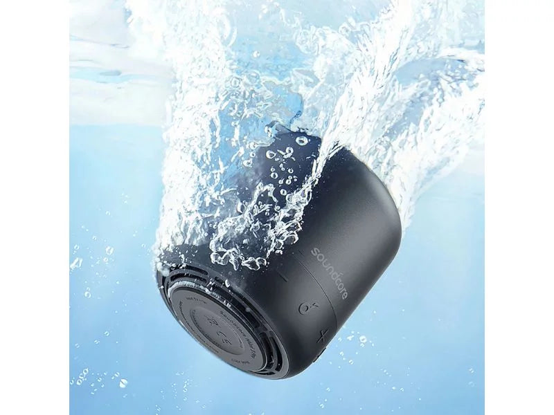 15H Mini 3 Refurbished Black Bluetooth Speaker 2-Pack IPX7 Soundcore Waterproof Pro B3127Z11 Playtime Portable