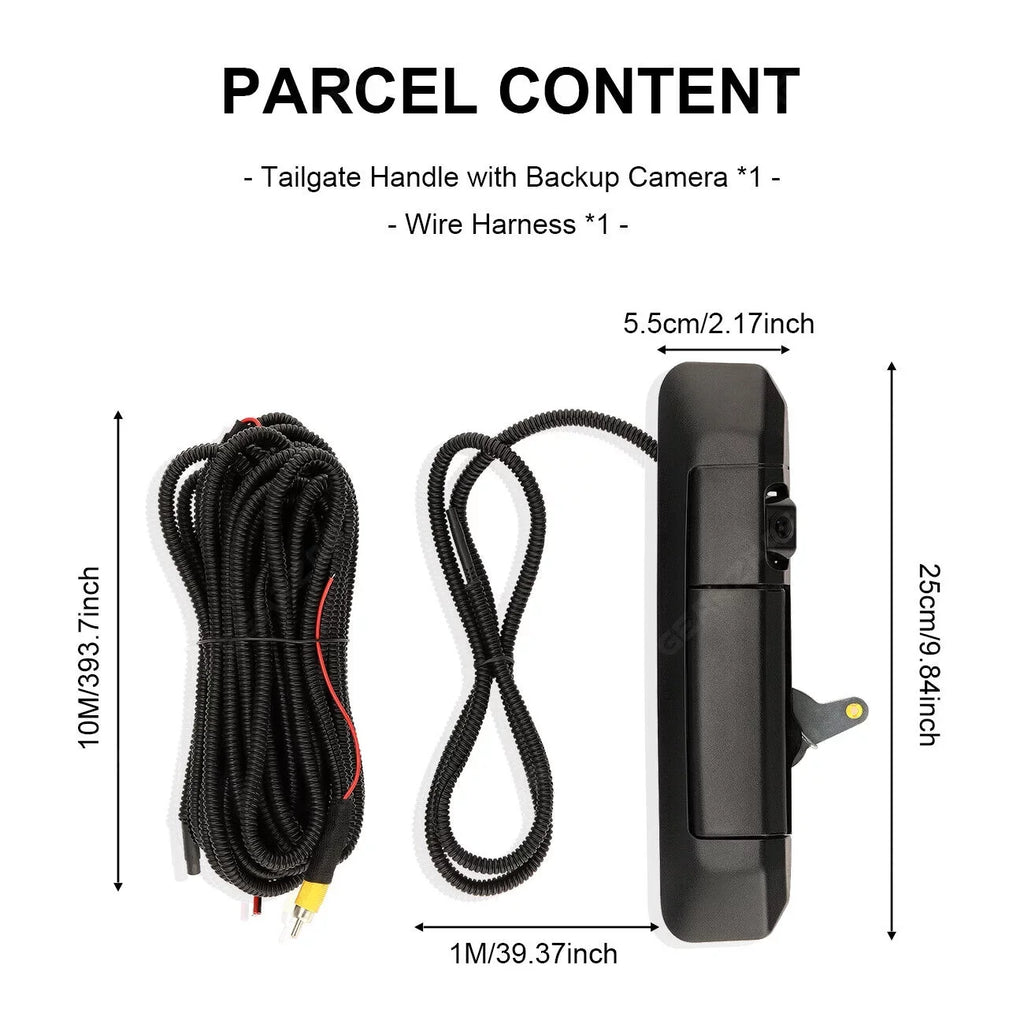 Tailgate Tacoma 2005-2014 For Toyota Handle with Camera 2007 2008 2006 Backup 09