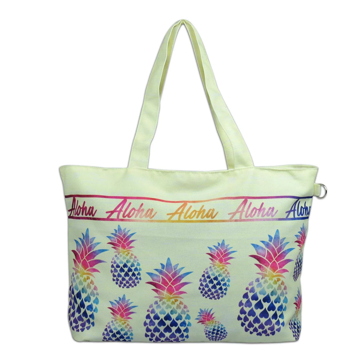 Tote Medium Pineapple Hawaii Rainbow Bags Tote