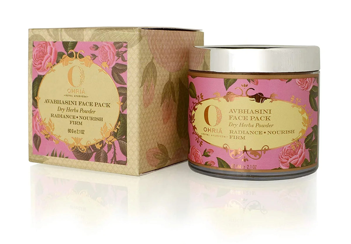 Glow Skin, Avbhasini Face Ohria Ayurveda Masque Skin | 60g For Pack Normal/Dry/Pigmented