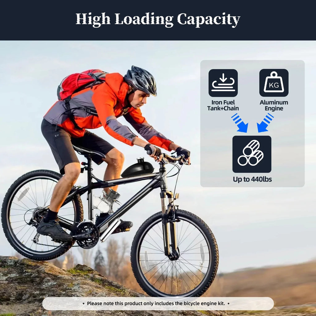 Kit Set Bike Full /28" for Engine Engine Most 100CC Bicycle Kit Stroke Motorized 2 Petrol Miumaeov Gas Bicycle 26"