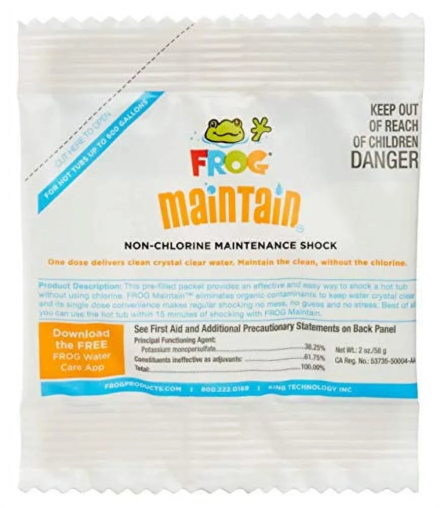 Non-Chlorine Shock FROG Mineral (3-Pack) Frog Cartridge King Replacement Bonus Technology 01-14-3812 with SPA Serene Maintain