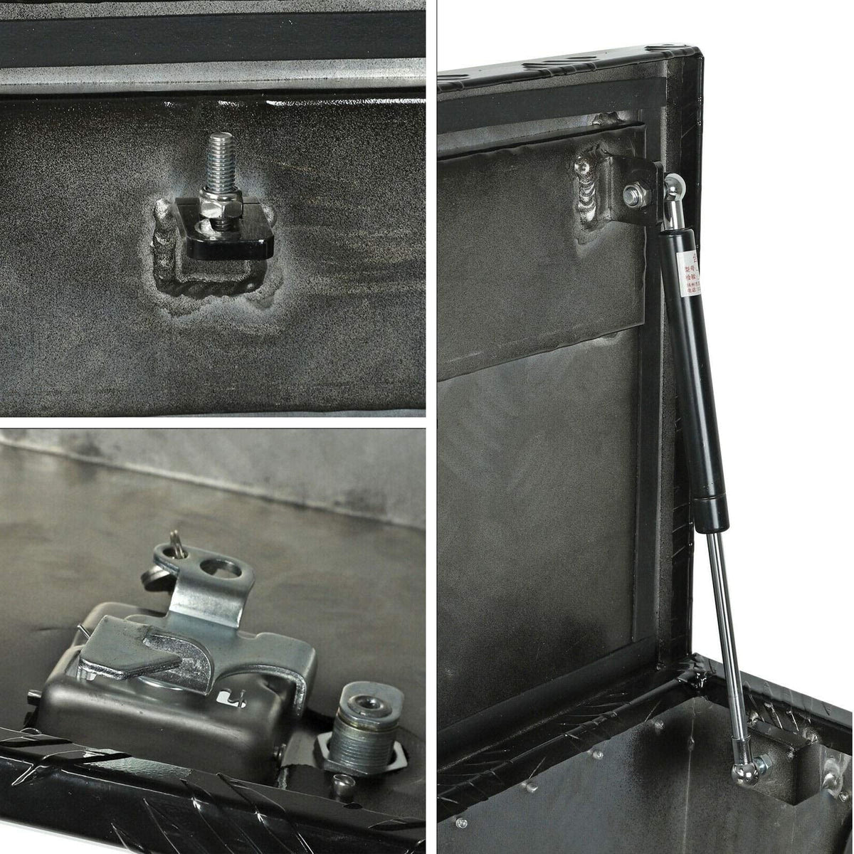 Storage Confote Heavy Duty Truck Waterproof, Lock Truck and Tool 13 Black Bed x Keys, Inches 10 Aluminum, Up 39 x Box Pick Trailer