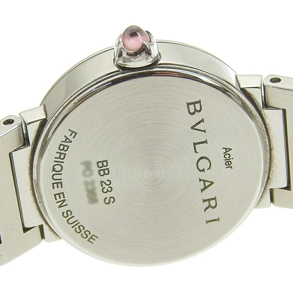 of Shell New) Pre-Owned Dial Mother Diamond (Like Pearl BVLGARI BB23S Bulgari Battery Watch 103095 12P