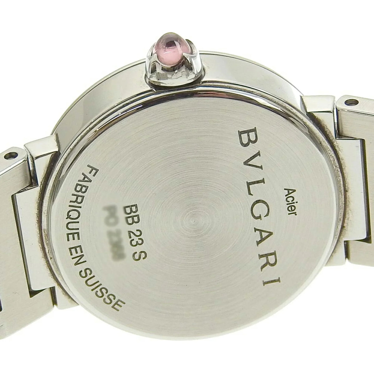 of Shell New) Pre-Owned Dial Mother Diamond (Like Pearl BVLGARI BB23S Bulgari Battery Watch 103095 12P