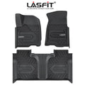 Chevrolet 2500HD/3500HD Crew Double Mats & Storage) for Lasfit Cab, Storage, Silverado/GMC Fit 1500 Plastic Without Cab 2019-2022 (Don't 2020-2022 Floor Sierra