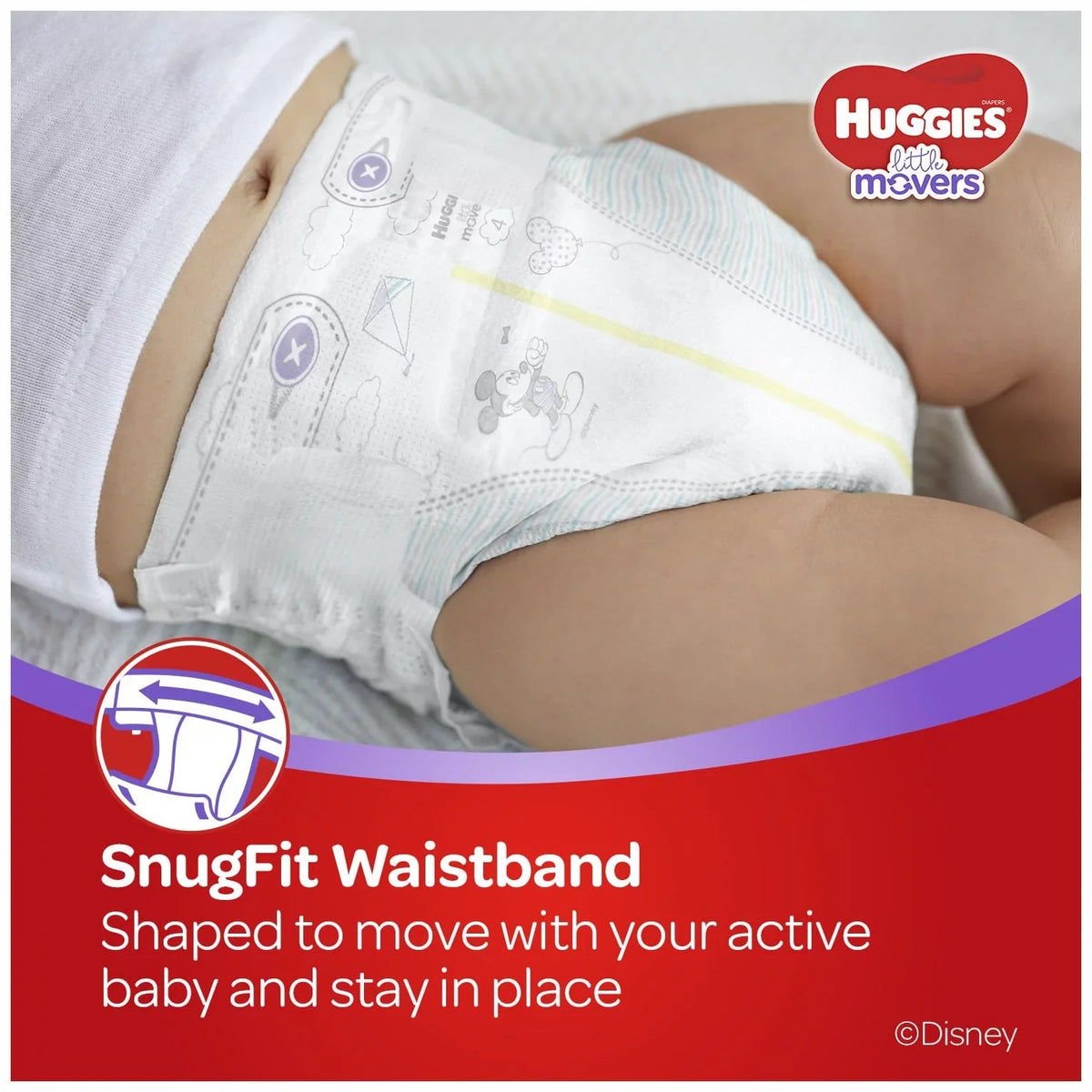 dimension Little Baby Ct, 104 Giant Diapers, Pack Movers Huggies 4,