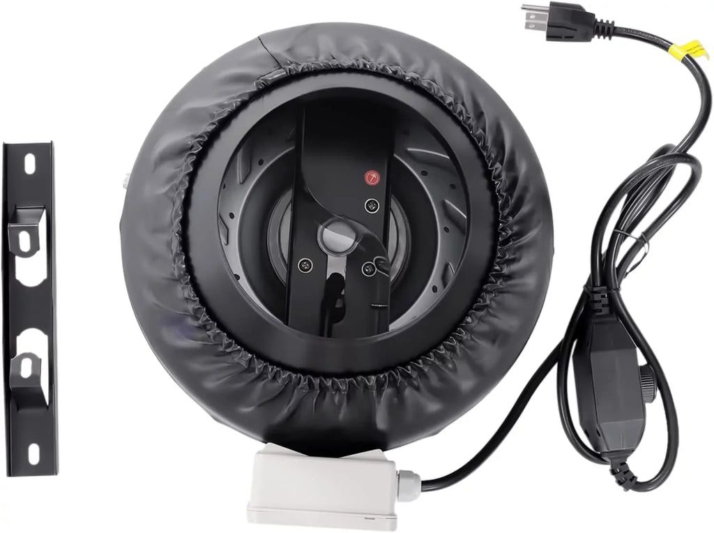Inch Powerful FETCOI Speed Filter Grow Fan Grade Fanwith Booster & Fan with Industrial Controller Combinable Exhaust Tent Fan Carbon Duct 8 HEPA Filter Inline