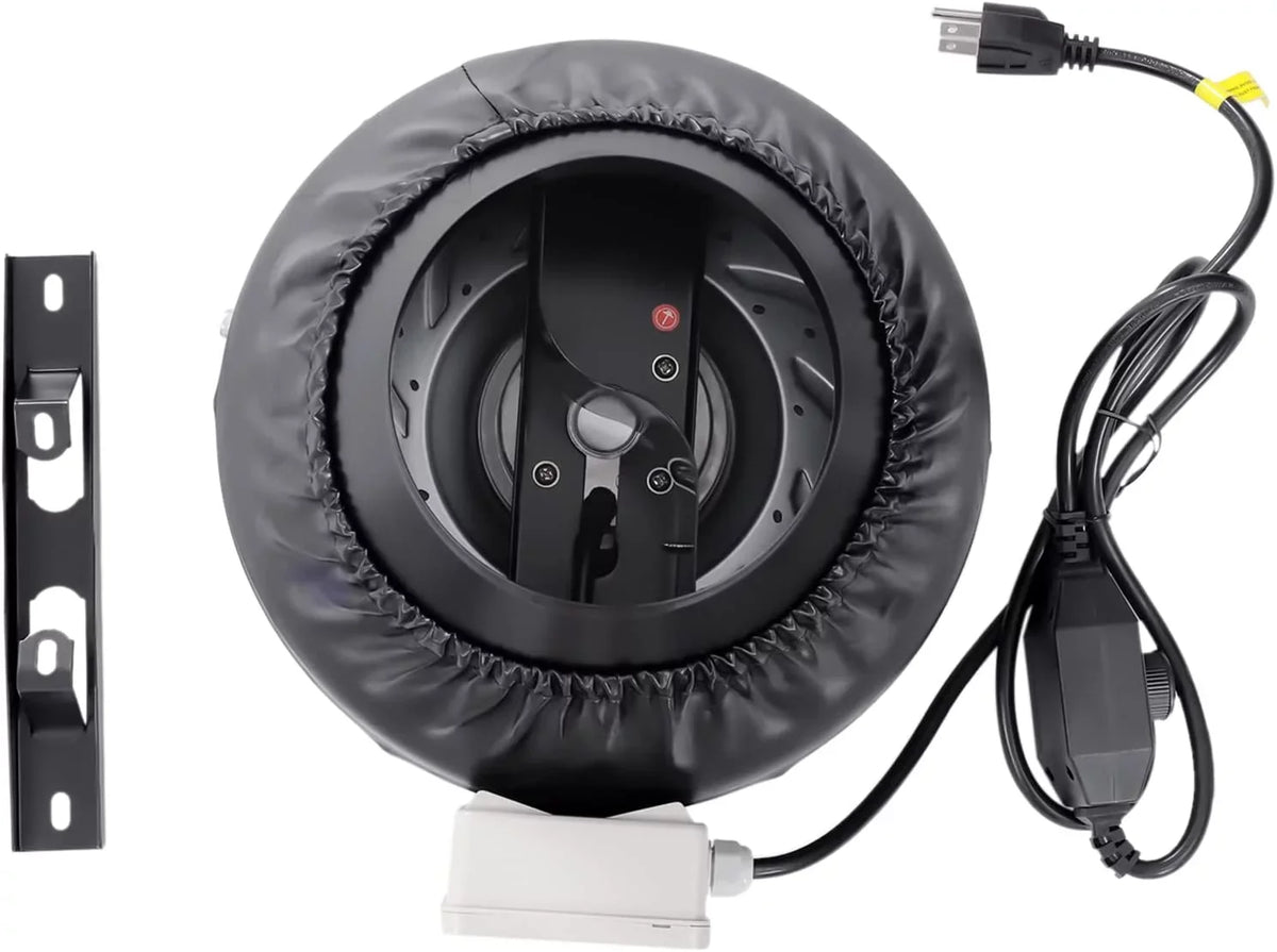 Inch Powerful FETCOI Speed Filter Grow Fan Grade Fanwith Booster & Fan with Industrial Controller Combinable Exhaust Tent Fan Carbon Duct 8 HEPA Filter Inline