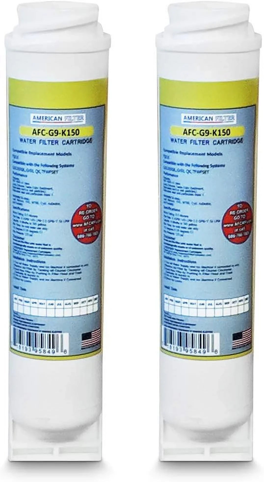 Pack With 2 Filter, The USA!! Brand, Made (R) Compatible AFC In FQK1K liquid Filter