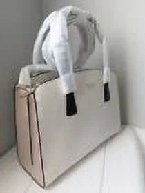 Comparts 3 Satchel Bag Leather KATE Warm Blush Perry SPADE Beige Purse NWT KB673