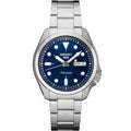 Automatic SRPE53 Dial Steel Stainless Day/Date Blue Seiko 5 Watch Mens