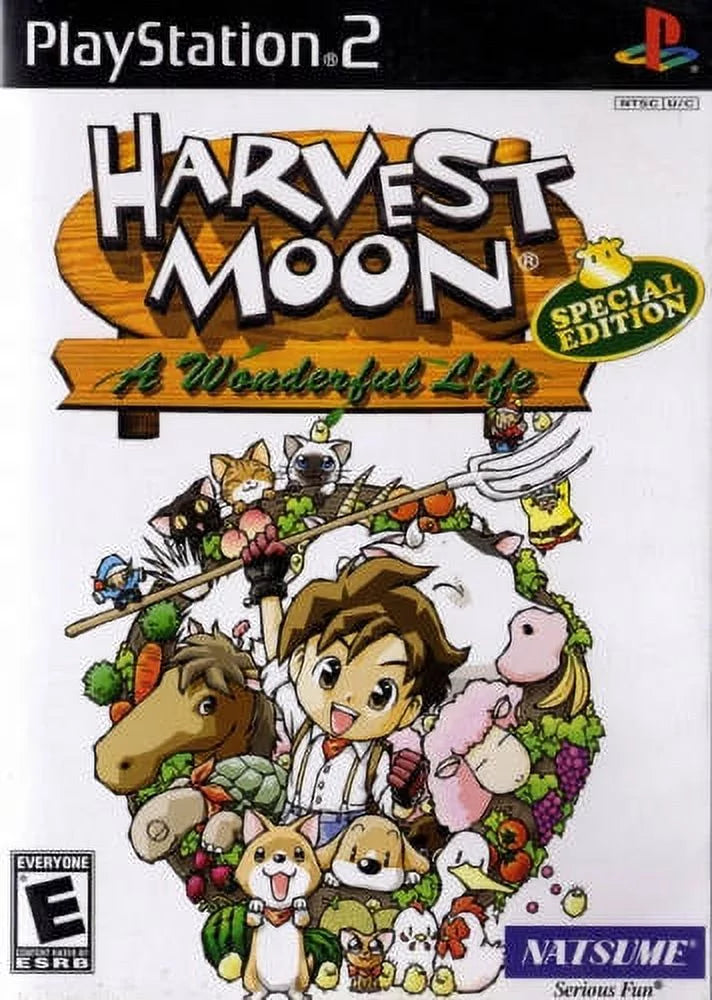 Life US Sealed Harvest (Brand Wonderful New Moon: Version Factory A PS2