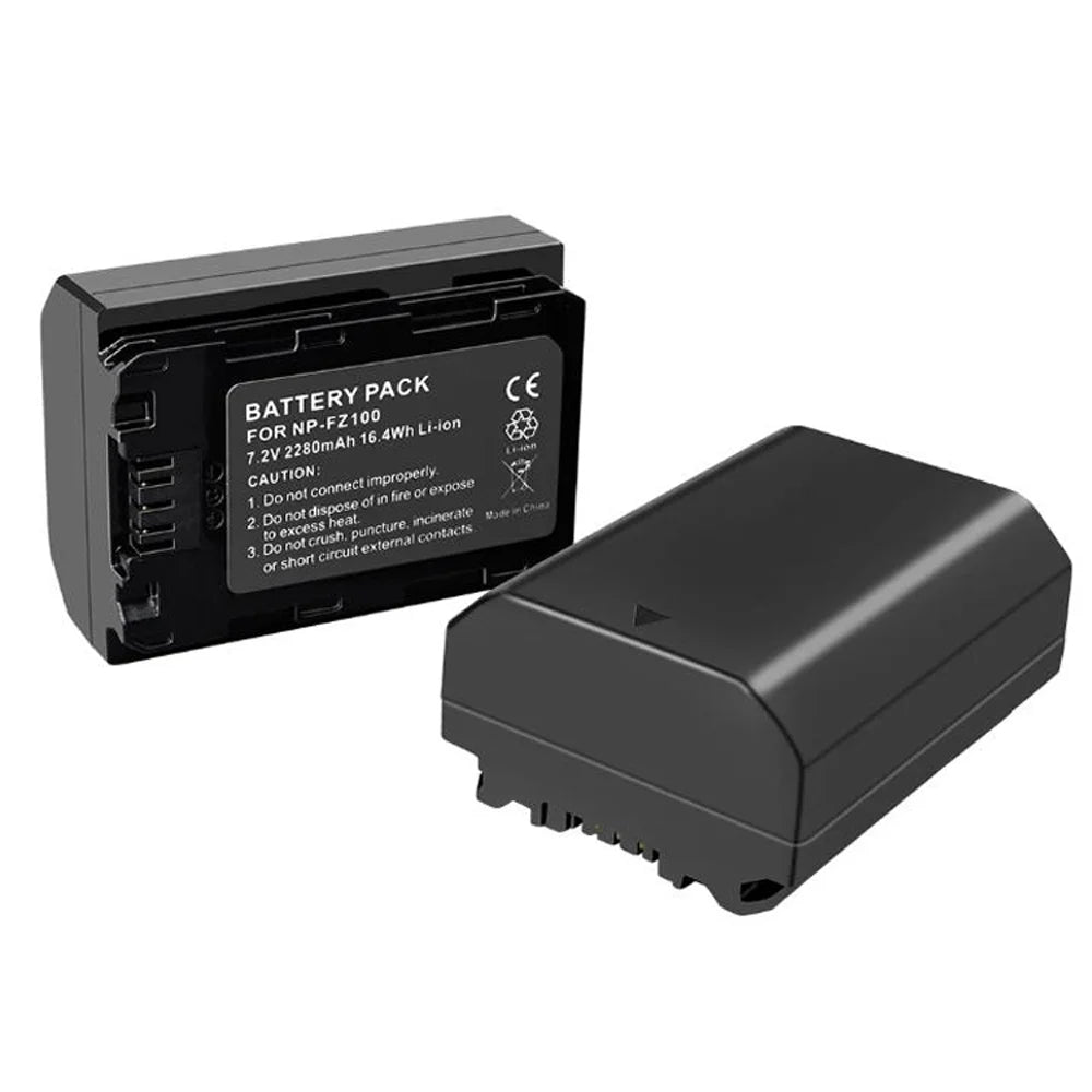 III, III, Charger A7R Pack Charger, A7 for A7S 2 with LCD Battery 2280mAh A7R FX30, FX3, III, A9 BC-QZ1 A7C, Multi-Functional IV, A9, A7 NP-FZ100 A6600 A1, II, 7.4V Battery Alpha Case IV,