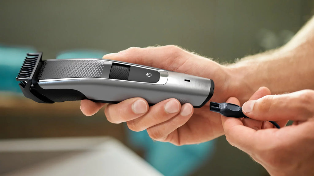 One - Cordless, Philips Pass Beard Hair Norelco Feature Clipper Hair Trimmer Beard Blade and Clean Electric, Trimmer Oil and No with Series BT5502/40 Washable - Needed Clipper For Easy 5000,