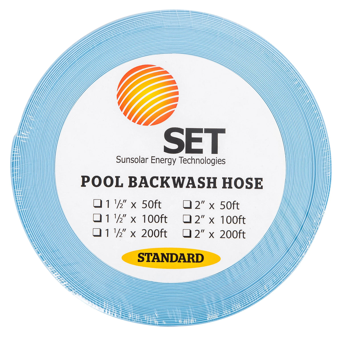 Pool - Swimming long ft Discharge Hose 100 Backwash 2"