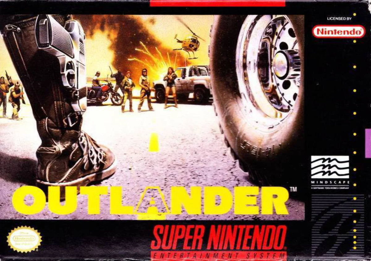 '- Ent. SNES System OutlAnder Cartridge NTSC/PAL - Super Nintendo 1993