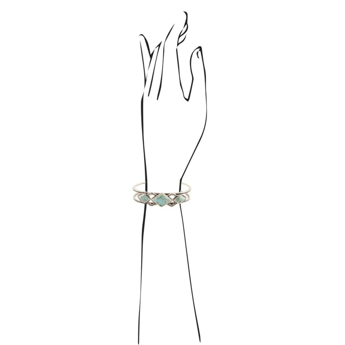 Turquoise Bracelet Cuff