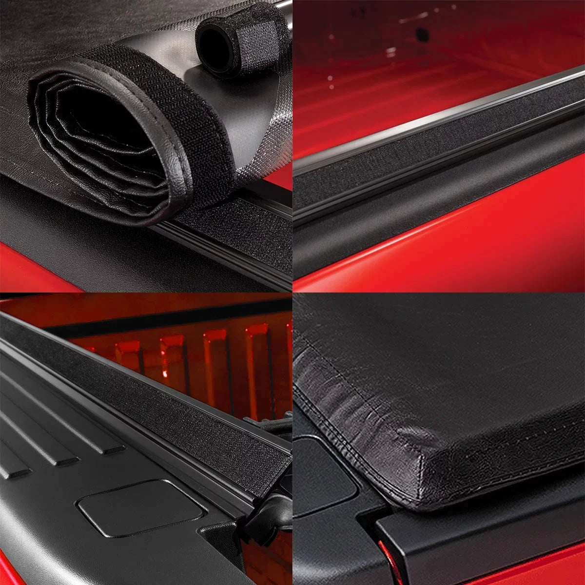 Drive 04-12 Tonneau Soft Fits 5'3" Bed / Colorado Chevy GMC up Auto Roll Cover Canyon Bed Truck