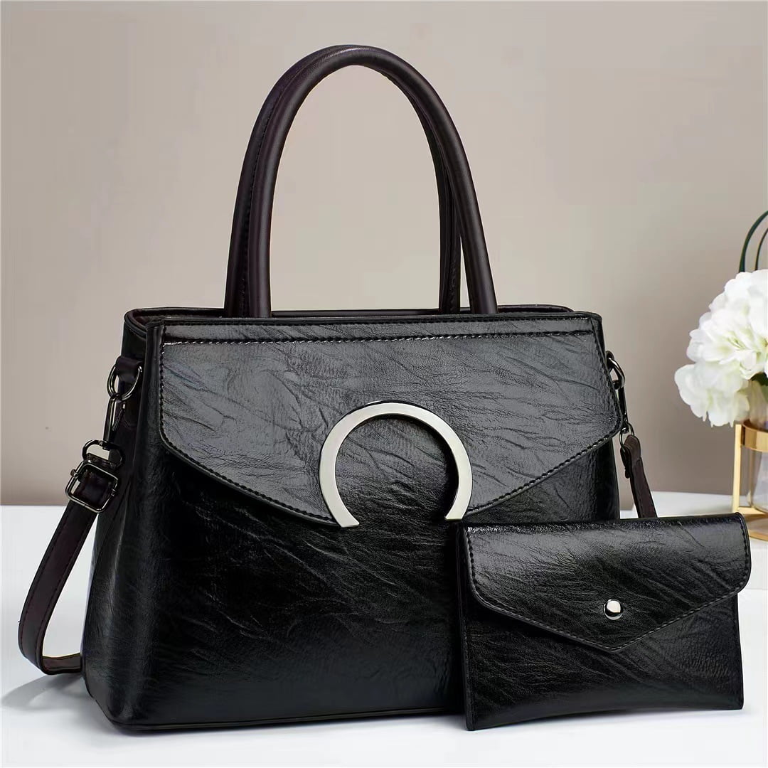 Fashion and Shoulder Baobao Bag Women's Luggage Mother American Junior One Women's Handheld Piece New 2023 Women's European Set Two Bag