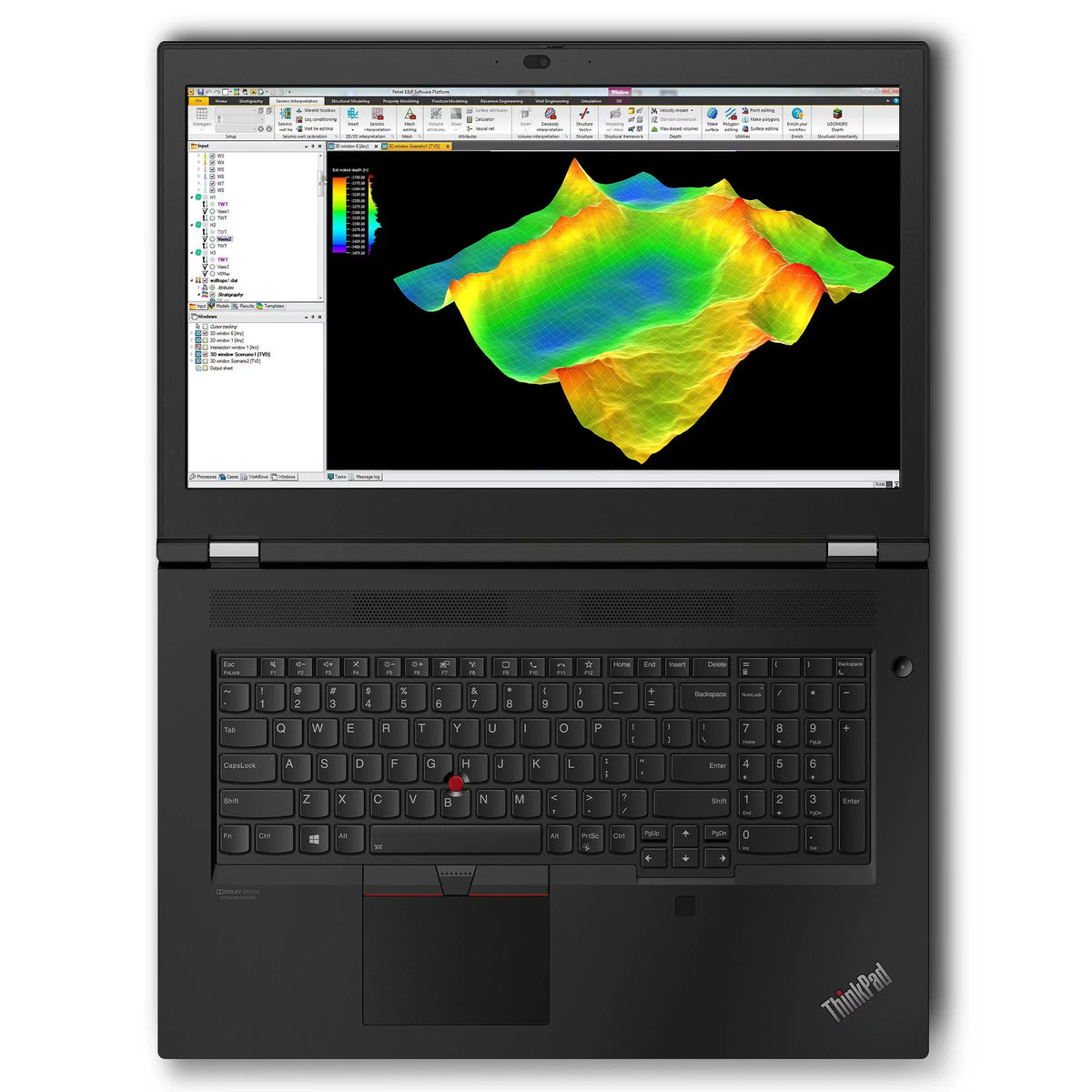 32GB, Quadro, nits, ThinkPad FHD IPS Laptop, P17 1TB 17.3" i7-10750H, 300