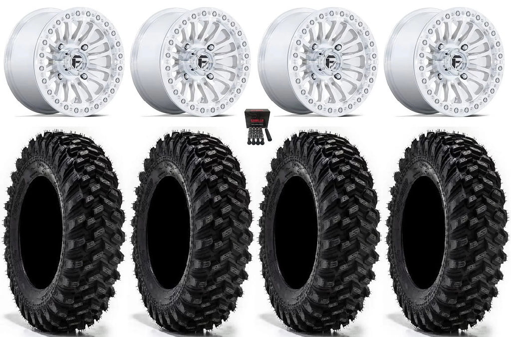 Warrior Bdlk RZR Rincon 15" Fuel Mh 30" Sportsman Wheels Tires XT Ranger