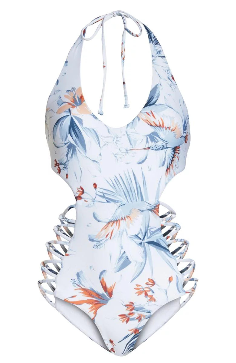 L*Space 12 Swimsuit, US Fire BIRDS Bitsy Tripp PARADISE OF One Piece