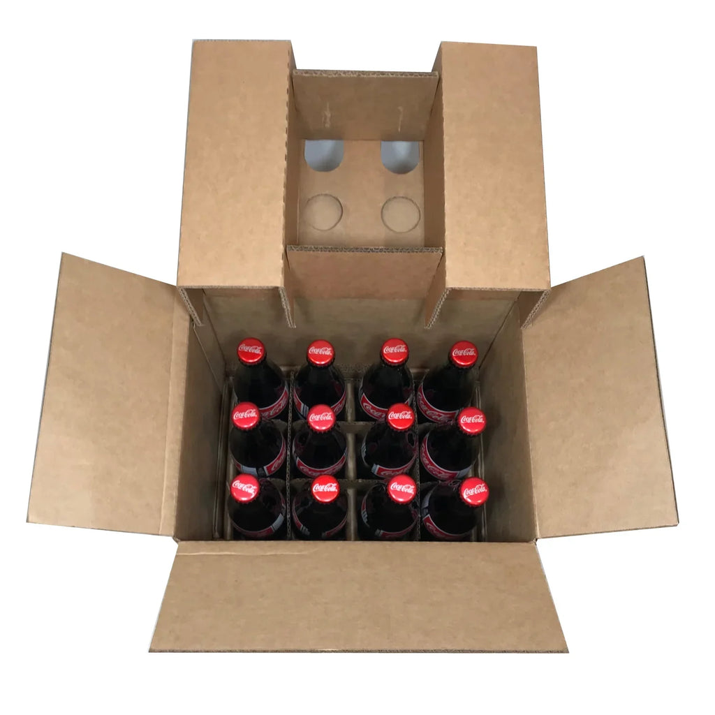 Real oz. Sweetened (355ml) Authentic (12-Pack) Cane Bottle Coke Glass Mexican Sugar fl. 12/12 Case