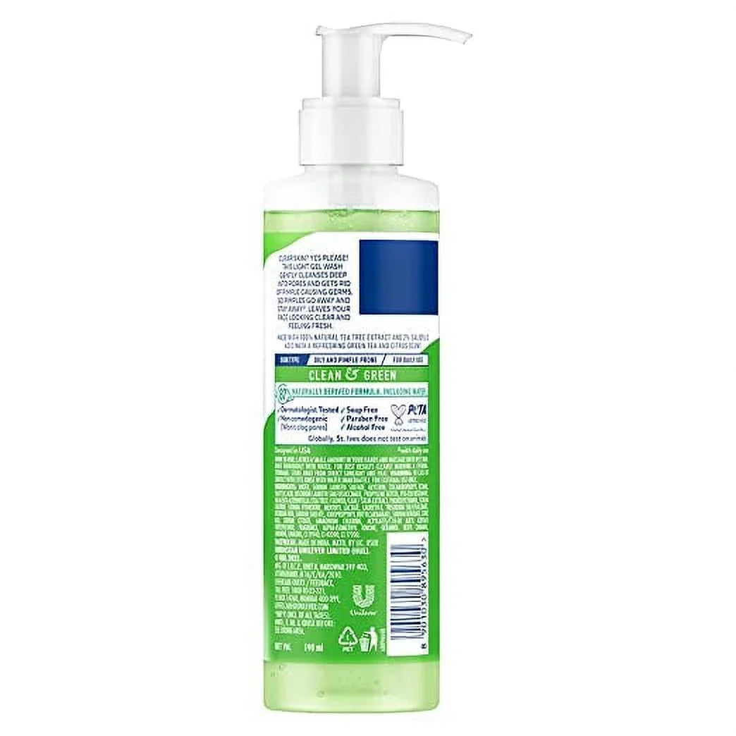 Pimple Tea Tree Ives Clear 190g St for Face Deep Wash Cleansing