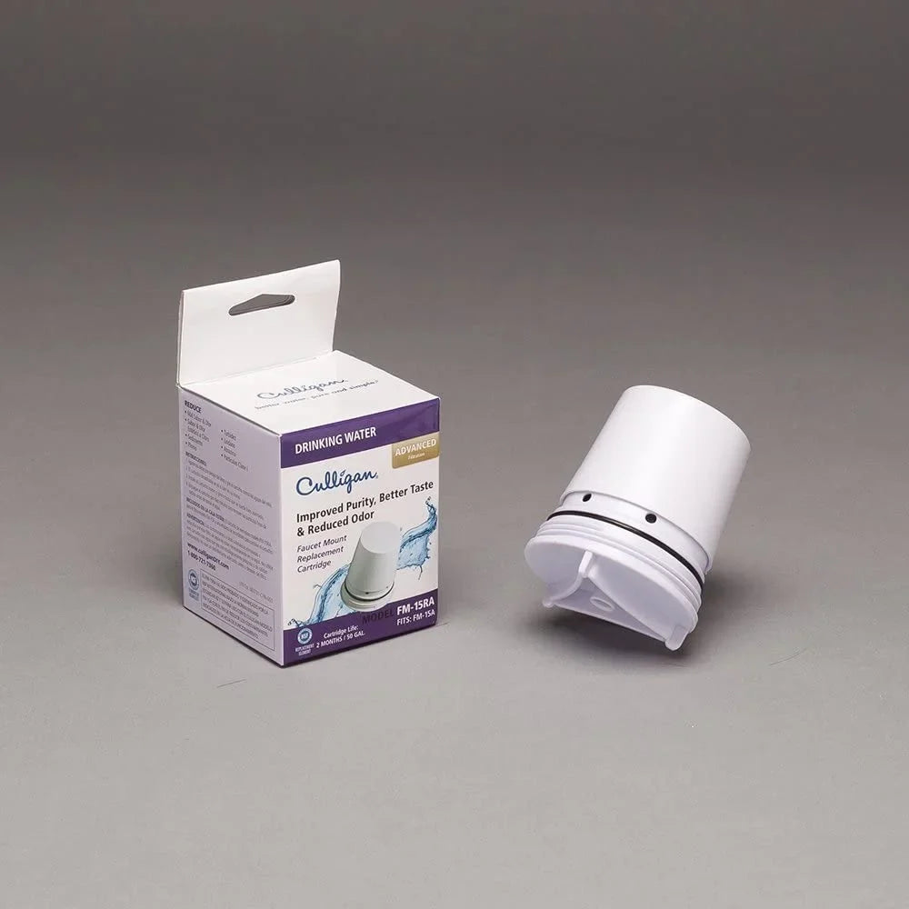 Replacement liquid 200 Cartridge, Filter White Gallon, FM-15RA Culligan Faucet-Mount