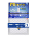 inch Furnace Filter, x 1 Filtrete HVAC 2200 x Filter and 1 MPR, 20 Allergen & Premium 25 Home Pollutants Smart Air
