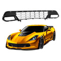 Corvette Chevrolet Camera For Grille W/O Front Bumper Black 14-19 Gloss C7 Lower