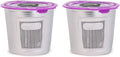 Pod Single Makers Filter, Coffee & Steel Select Other Stainless Reusable Models Compatible Cafe Perfect Keurig with Metal Cup Pod Micro-Etched Coffee 2-Pack Fill