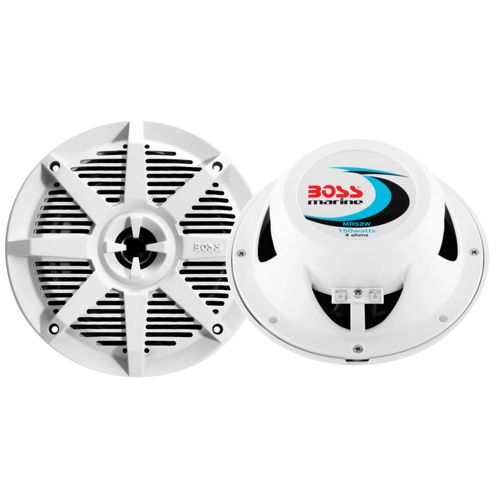 Watts, Audio BOSS Systems Full Marine Range, 2 5.25” Way Speakers, MR52W 150