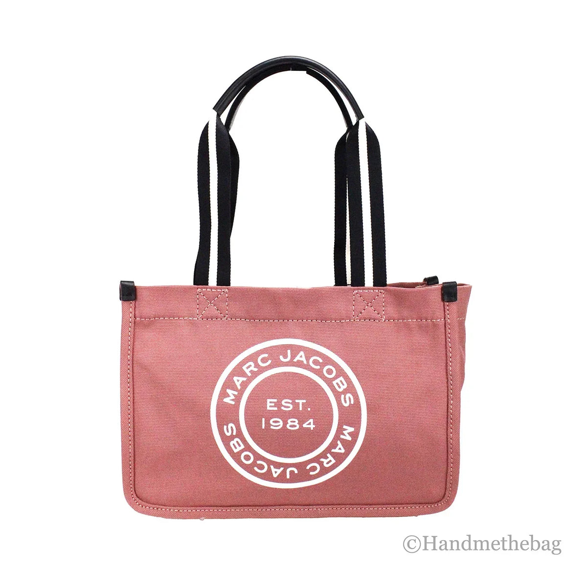 Convertible Tote Jacobs Purse Fabric Rose Medium Canvas Bag Shoulder Marc Dusty