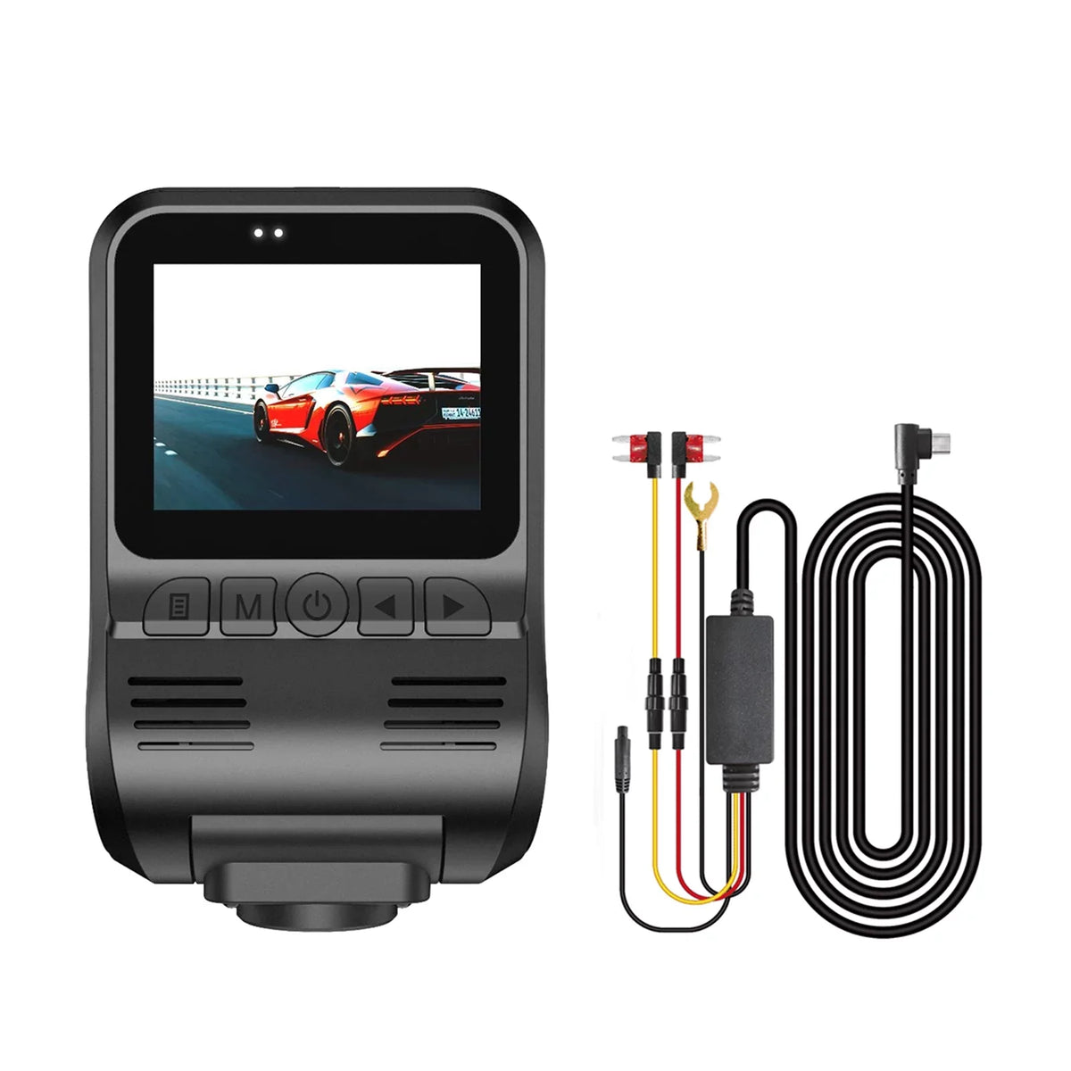 ammoon Dash for Recording Camera, Cam 1080P Hidden DVR, Recording Rear Front Dash Dual Loop 720P Camera Front Loop Rear Recording and