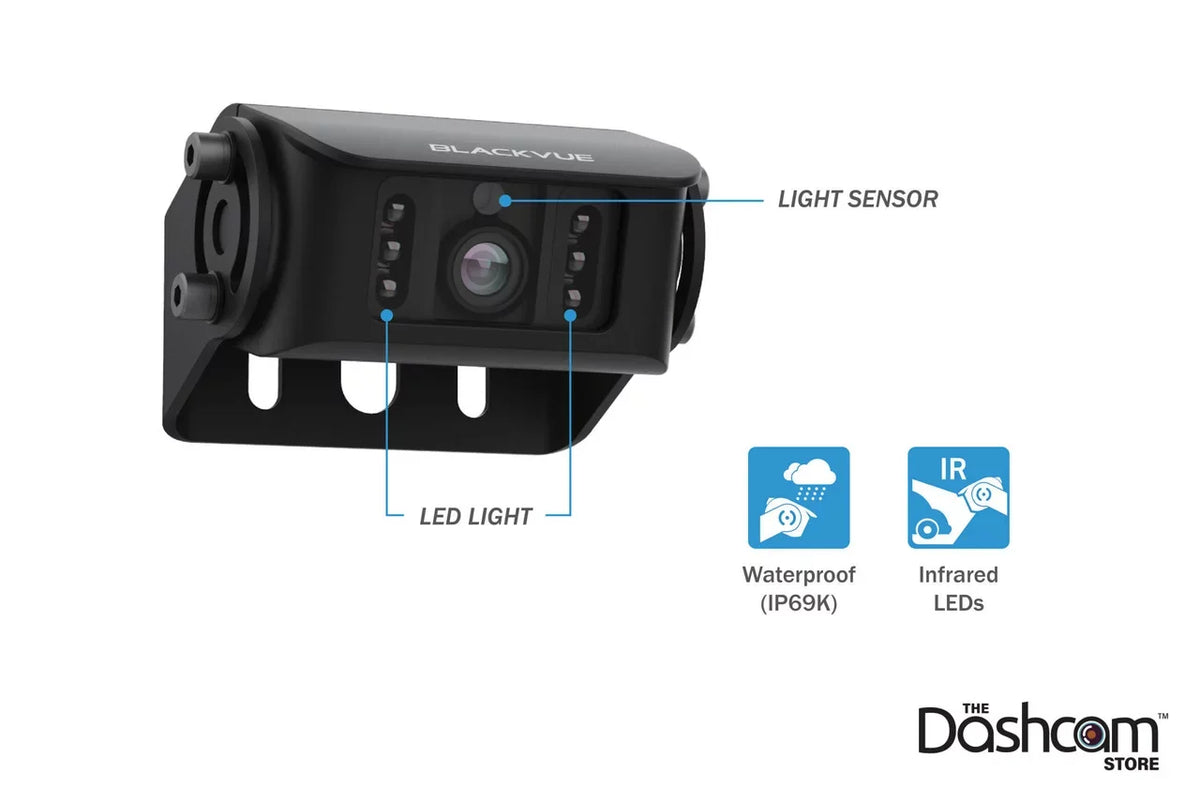 Card | Waterproof 1080p WiFi DR770X-2CH-TRUCK 60FPS Exterior Dash Front With Cloud-Ready 256GB BlackVue + & Cam GPS