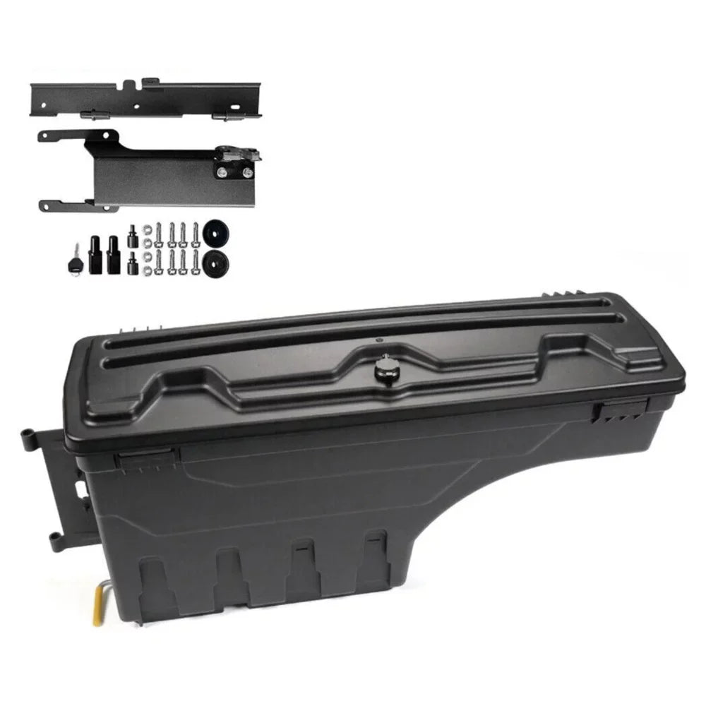 BED TRUCK DRIVER 2015-2020 SIDE Teledu F-150 BOX For TOOLBOXES STORAGE