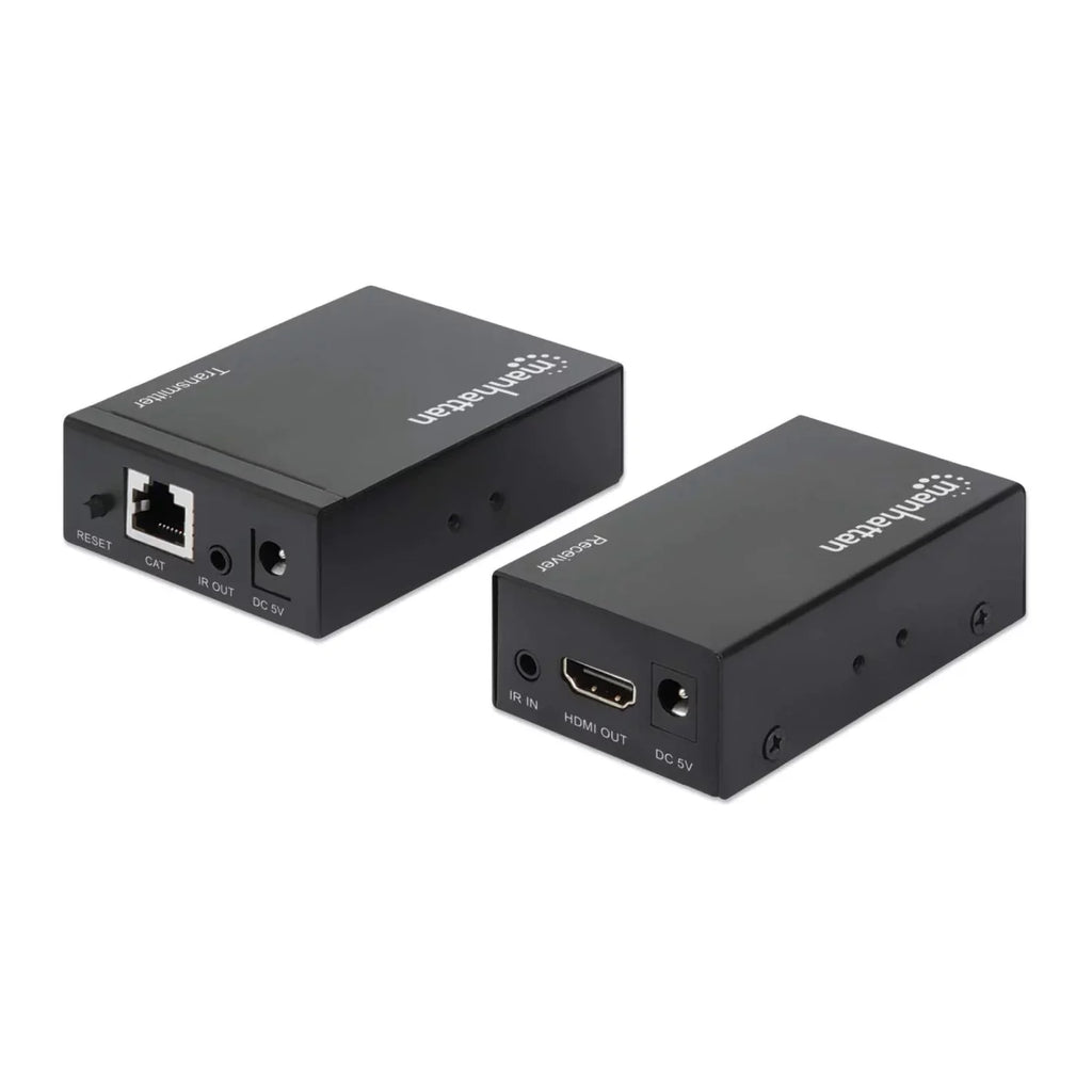 IR 164 support Extender to HDMI Cable and Single Up over Ethernet Cat6 Manhattan ft. Kit with 1080p