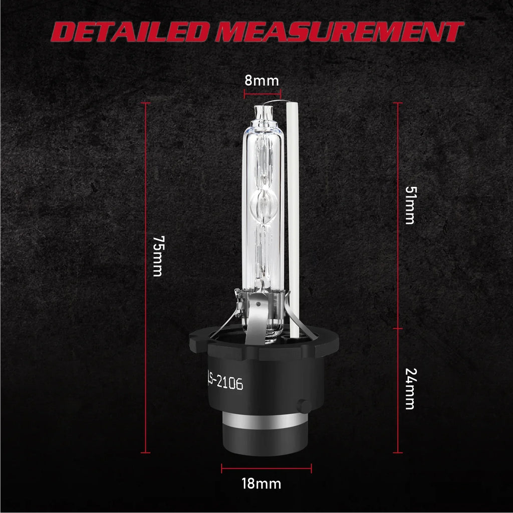 Headlight 2008 2X 2015 2012 ES350 2009 Hid Low 2010 for D4S 2014 White 2013 6000K 2011 Beam 2007 Lexus Bulbs